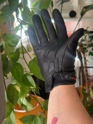 Guantes moto piel TAICHI Talla L (Nuevos)