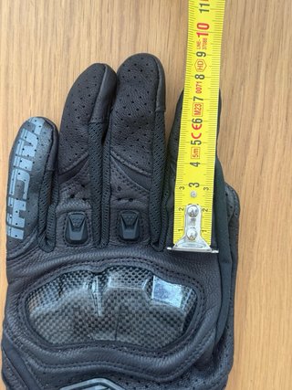 Guantes moto piel TAICHI Talla L (Nuevos)