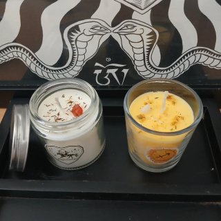 Velas de soja 100% ecológicas echas a mano