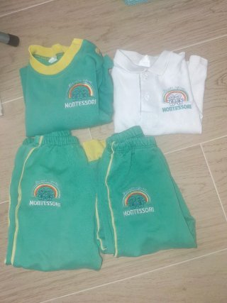 Chándal y polo uniforme Montessori T2