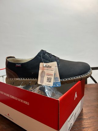 Zapatos Callaghan Boston Azul Talla 42