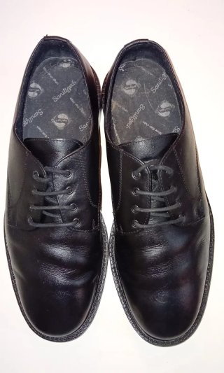 Zapatos de piel negros talla 45