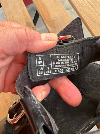 Sandalias Dr. Martens Negras