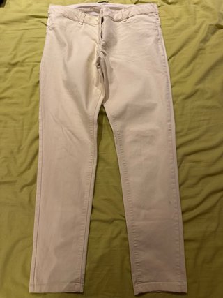 Pantalón vaquero amarillo claro