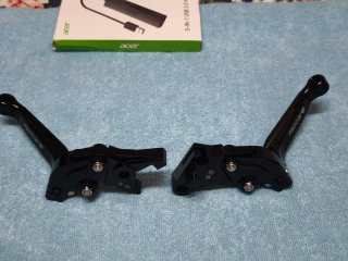 Conjunto Manetes Freio Embreagem Ajustáveis