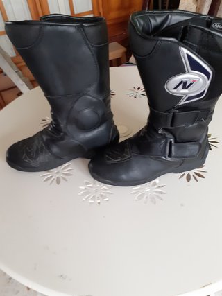 Botas Moto Talla 42 Negras