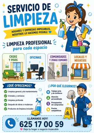 Limpieza de hogar