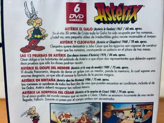 Pack 6 Películas Astérix y Obélix