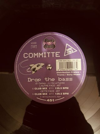 Committe - Drop the Bass Vinilo 12