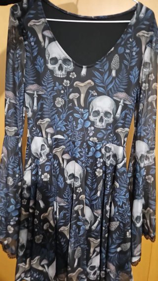 Vestido Skull Forest S
