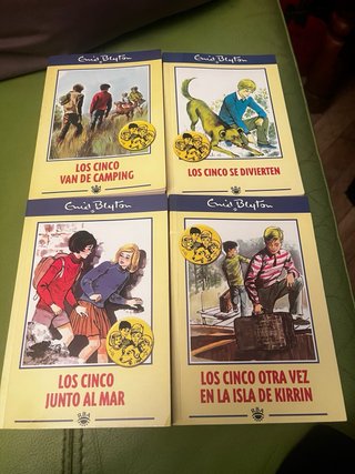Coleccion 20 libros de “Los cinco” de Enid Blyton
