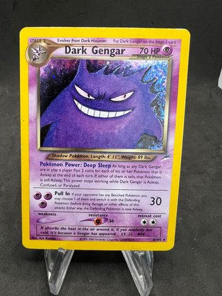Carta Pokémon Dark Gengar