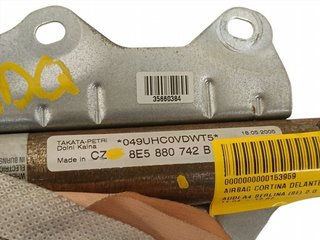 AIRBAG CORTINA DELANTERO DERECHO AUDI A4 BERLINA