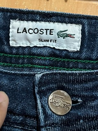Pantalón vaquero Lacoste azul