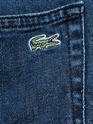 Pantalón vaquero Lacoste azul