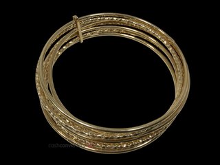brazalete oro 18k