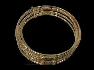 brazalete oro 18k