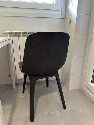 Pack 2 Sillas Negras Ikea Odger