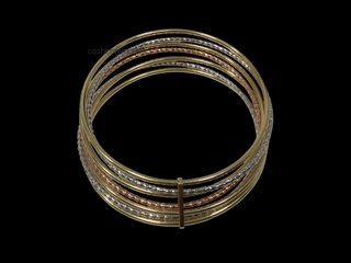brazalete oro 18k