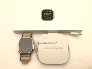 apple watch ultra 2 49mm (gps 4g) titanio