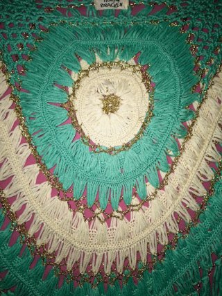 Top Crochet Turquesa