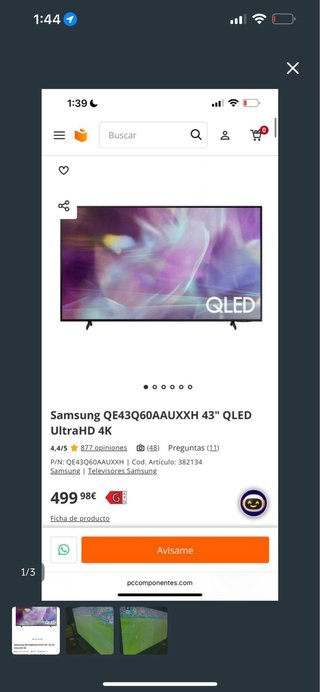 Samsung QLED 43 QE43Q60AAUXXH TV