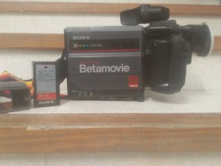 Sony Betamovie BMC-200P PAL Vintage Años 80