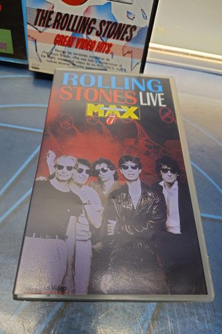 4 VHS THE ROLLING STONES