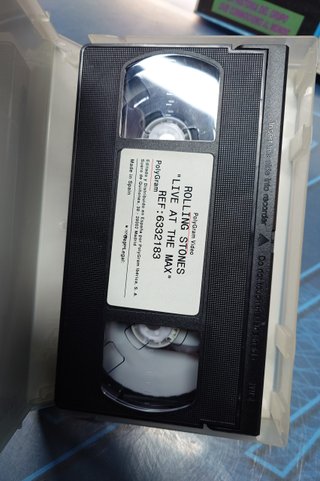 4 VHS THE ROLLING STONES