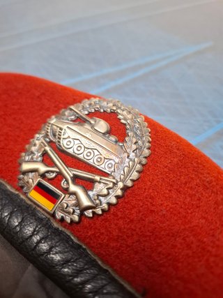 Boina militar del ejército alemán Bundeswehr, buen estado