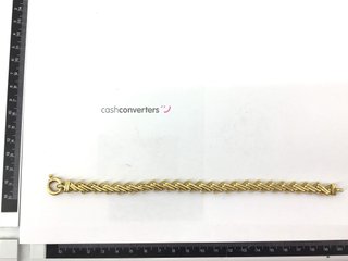 pulsera oro 19k