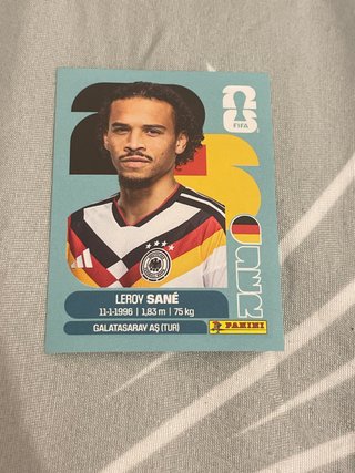 Cromo Leroy Sané Mundial 2026