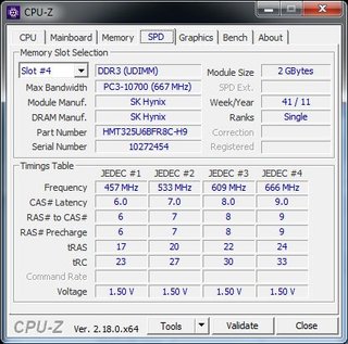 Lotto 3x Hynix DDR3 RAM (2GB+2GB+1GB)