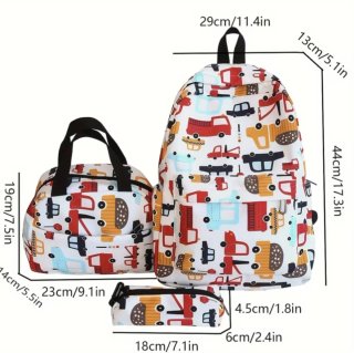 Conjunto 3 piezas: Mochila, Bolso y Neceser