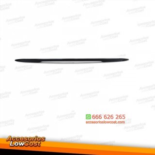 PESTAÑA MALETERO BMW SERIE 3 NEGRO BRILLO PARA SE