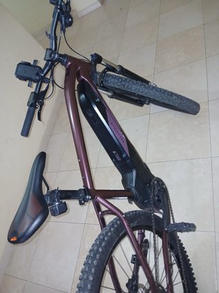 Bici Eléctrica Morada