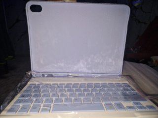 Funda Teclado iPad 10.2 Azul Claro