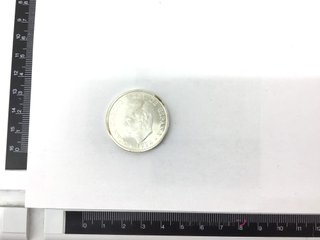 moneda plata 925mm