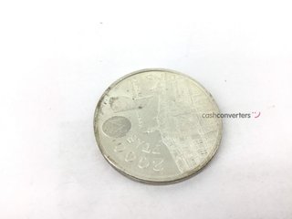 moneda plata 925mm
