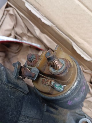 Motor de arranque Valeo model 73602 para motores diesel citroen