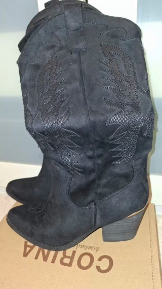 Botas Corina Negras Talla 39