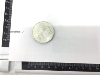 moneda plata 925mm