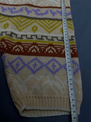 Jersey Benetton Geométrico Vintage