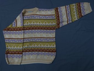 Jersey Benetton Geométrico Vintage