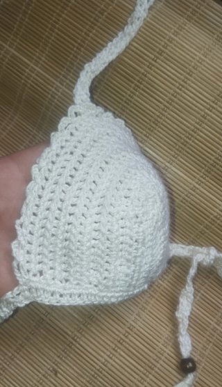 Bikini Crochet Ibiza Blanco Talla Única