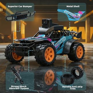 Coche RC con Cámara 2.4GHz y Pantalla LCD