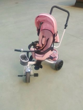 Triciclo Evolutivo Reclinable Rosa