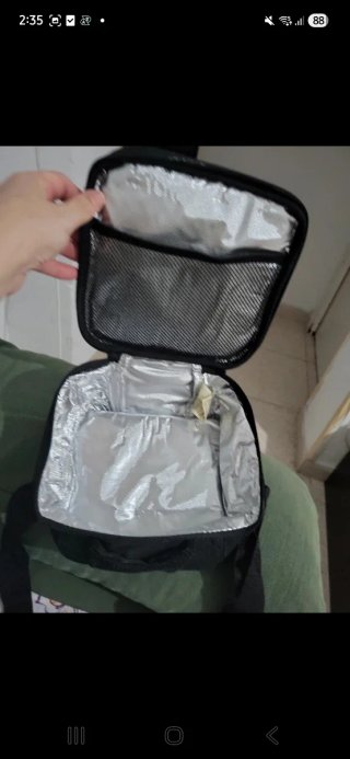 Nevera portátil negra