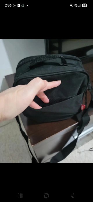 Nevera portátil negra