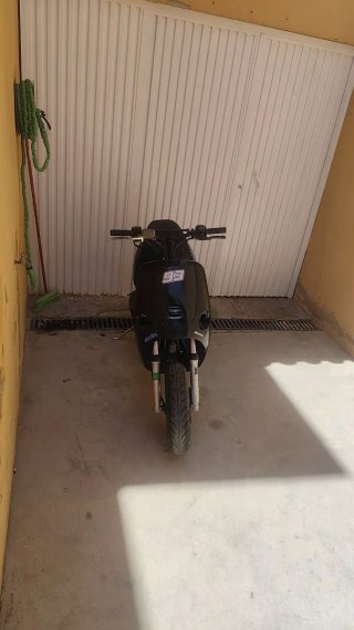 Kymco Yup 50 Scooter Negro
